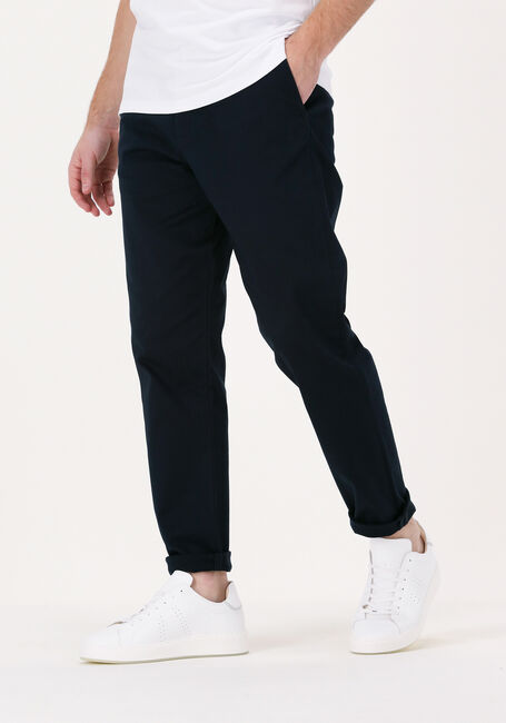 Donkerblauwe SELECTED HOMME Chino SLHSLIMTAPE-REPTON 172 FLEX PA - large