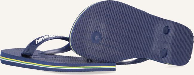 Blauwe HAVAIANAS Teenslippers BRASIL LOGO KIDS Blauwe HAVAIANAS Teenslippers BRASIL LOGO KIDS - large