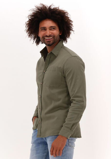 Olijf ANERKJENDT Casual overhemd AKLENNY TWILL SHIRT - large