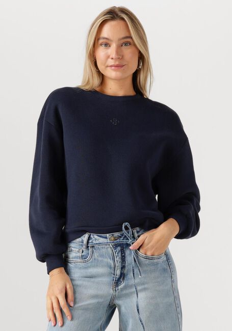 Donkerblauwe SUMMUM Trui SWEATSHIRT SOFT SWEAT - large