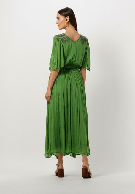 Groene LOUIZON Maxi jurk ASTRAL - large