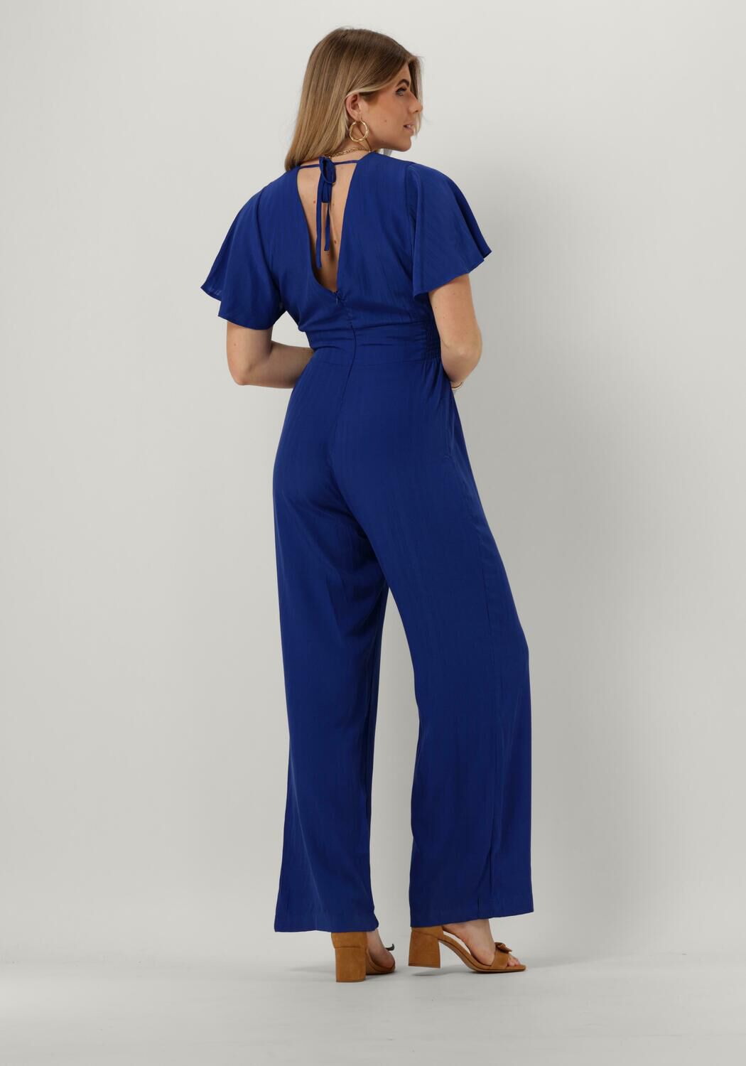Blauwe FREEBIRD Jumpsuit WV STRIPE JACQ VIS 23 1 Omoda