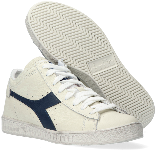 Witte DIADORA Hoge sneaker GAME L WAXED ROW CUT Omoda
