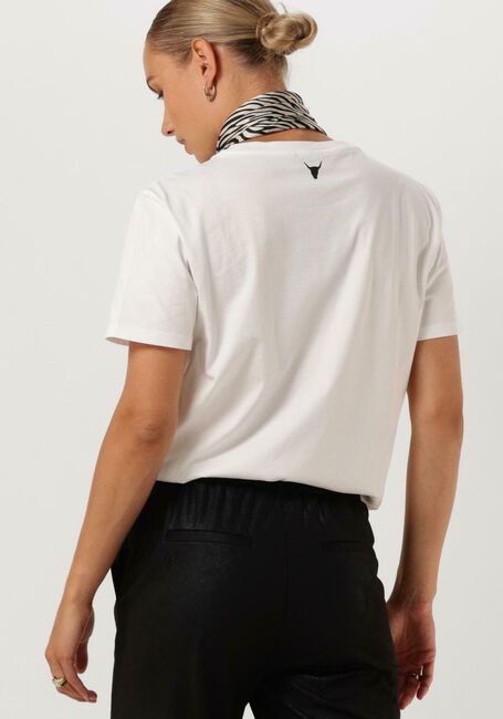 Witte ALIX THE LABEL T-shirt THE LABEL T-SHIRT - large