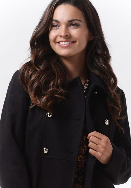 Zwarte LIU JO Mantel GIACCONE CABAN JASMINUM - large