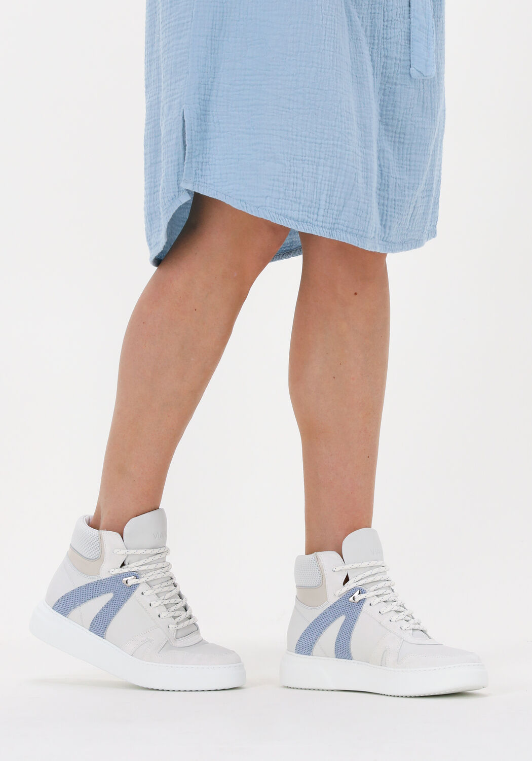 Witte VIA VAI Hoge sneakers JUNO LANE - large