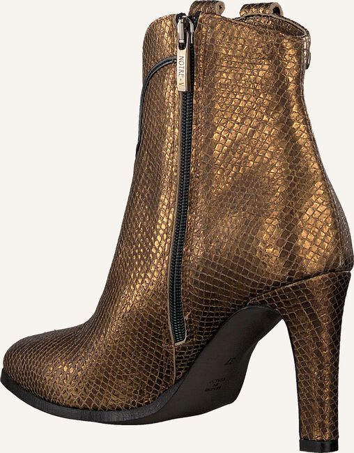 Bronzen NOTRE-V Enkellaarsjes 7459 Bronzen NOTRE-V Enkellaarsjes 7459 - large