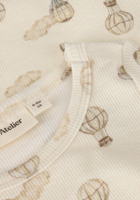 Beige LIL' ATELIER Rompers NBNGAVO EMO LS SLIM BODY LIL NOOS - large