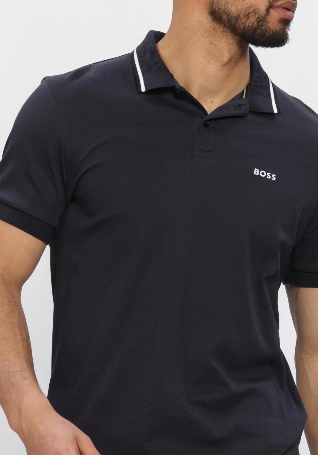Donkerblauwe BOSS GREEN Polo PL_JOIN PADDY - large