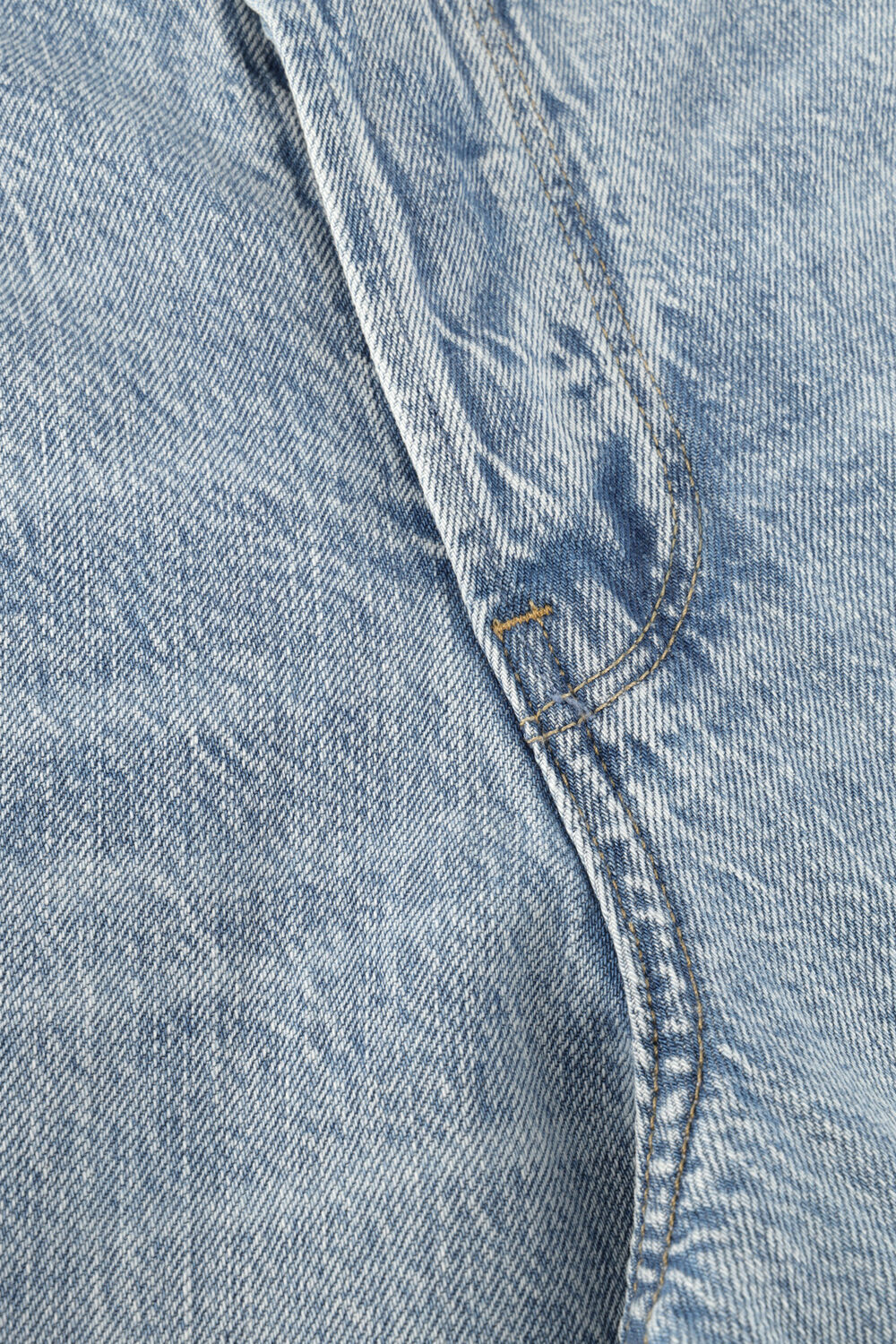 Lichtblauwe G-STAR RAW Wide jeans ROXX WIDE WMN - large