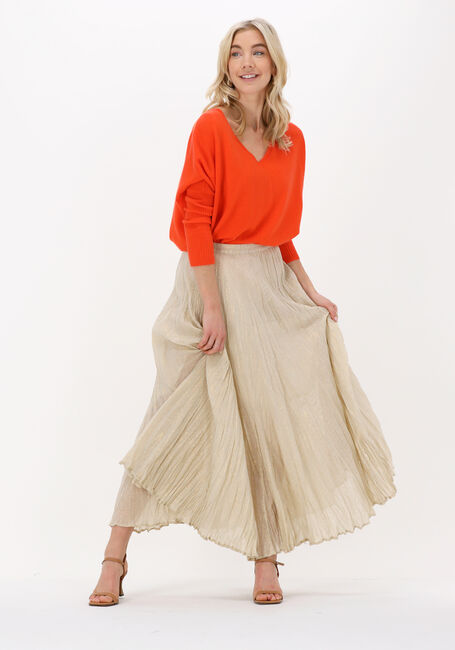 Gouden MES DEMOISELLES Maxirok MAUBOIS - large