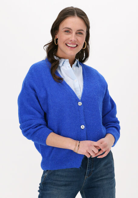 Blauwe BY-BAR Vest LIV CARDIGAN - large