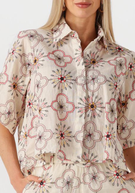Beige EST'SEVEN Blouses ALIJAH BLOUSE BATIK - large
