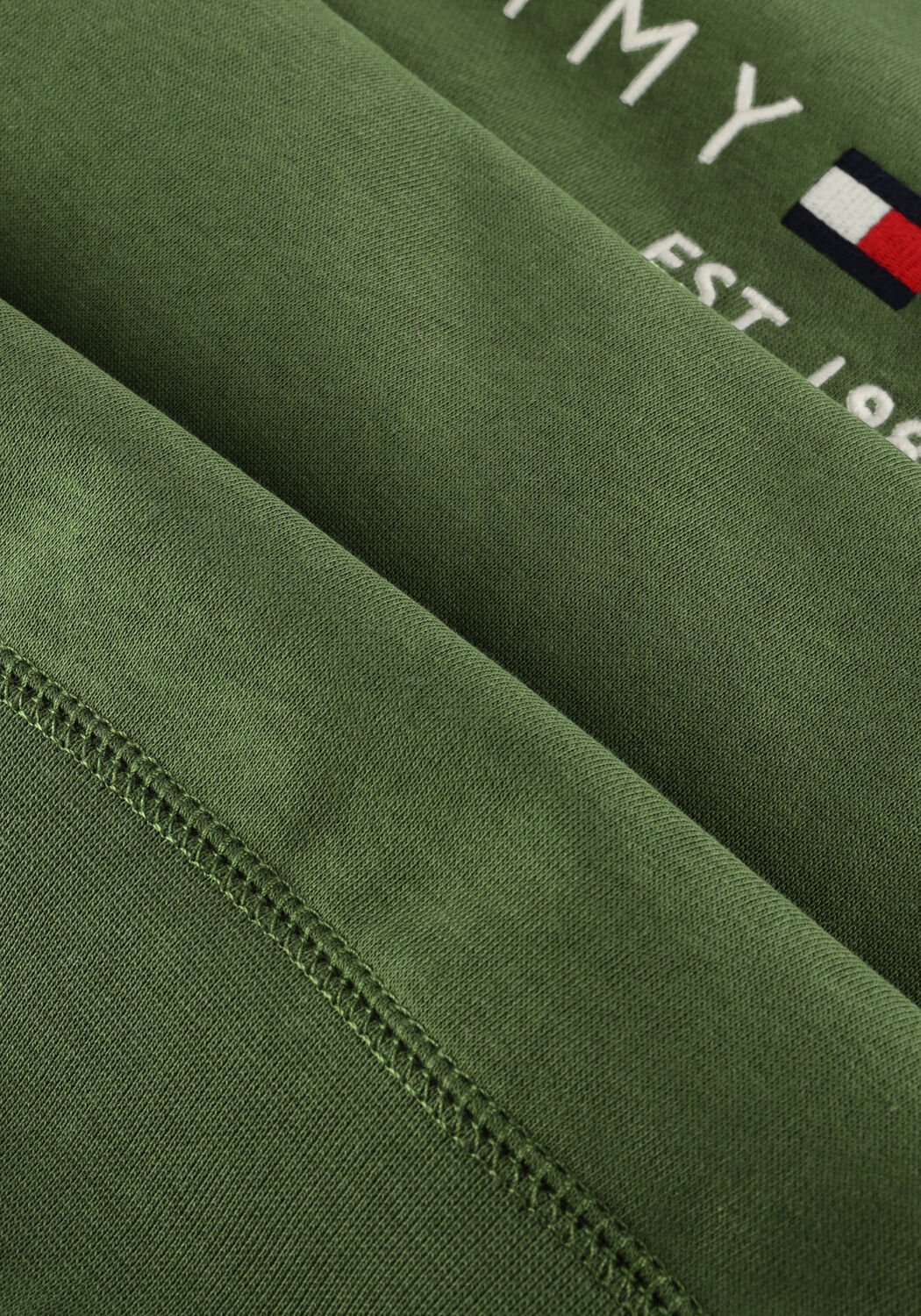 Olijf TOMMY HILFIGER Sweater TOMMY LOGO SWEATSHIRT - large