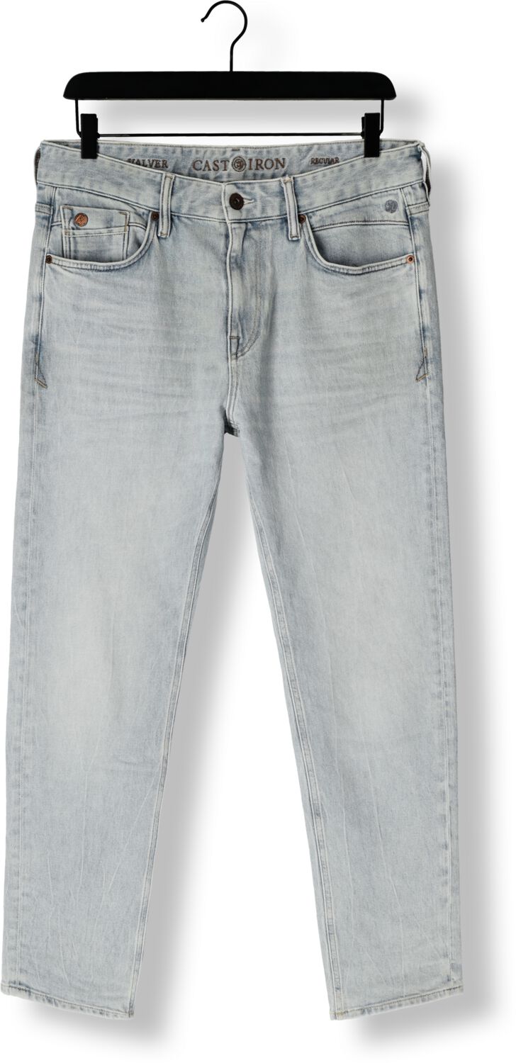 CAST IRON Heren Jeans Valver Regular Urban Outcast Indigo Blauw