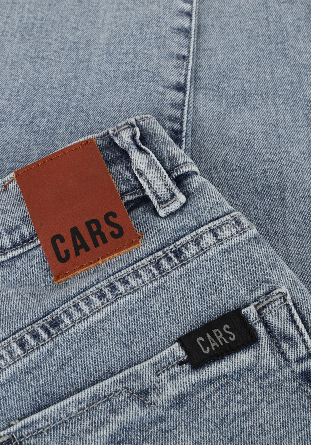 Lichtblauwe CARS JEANS Slim fit jeans MAXWELL - large