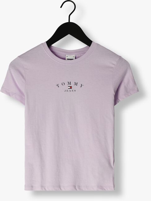 Lila TOMMY JEANS T-shirt TJW SLIM ESSENTIAL LOGO - large