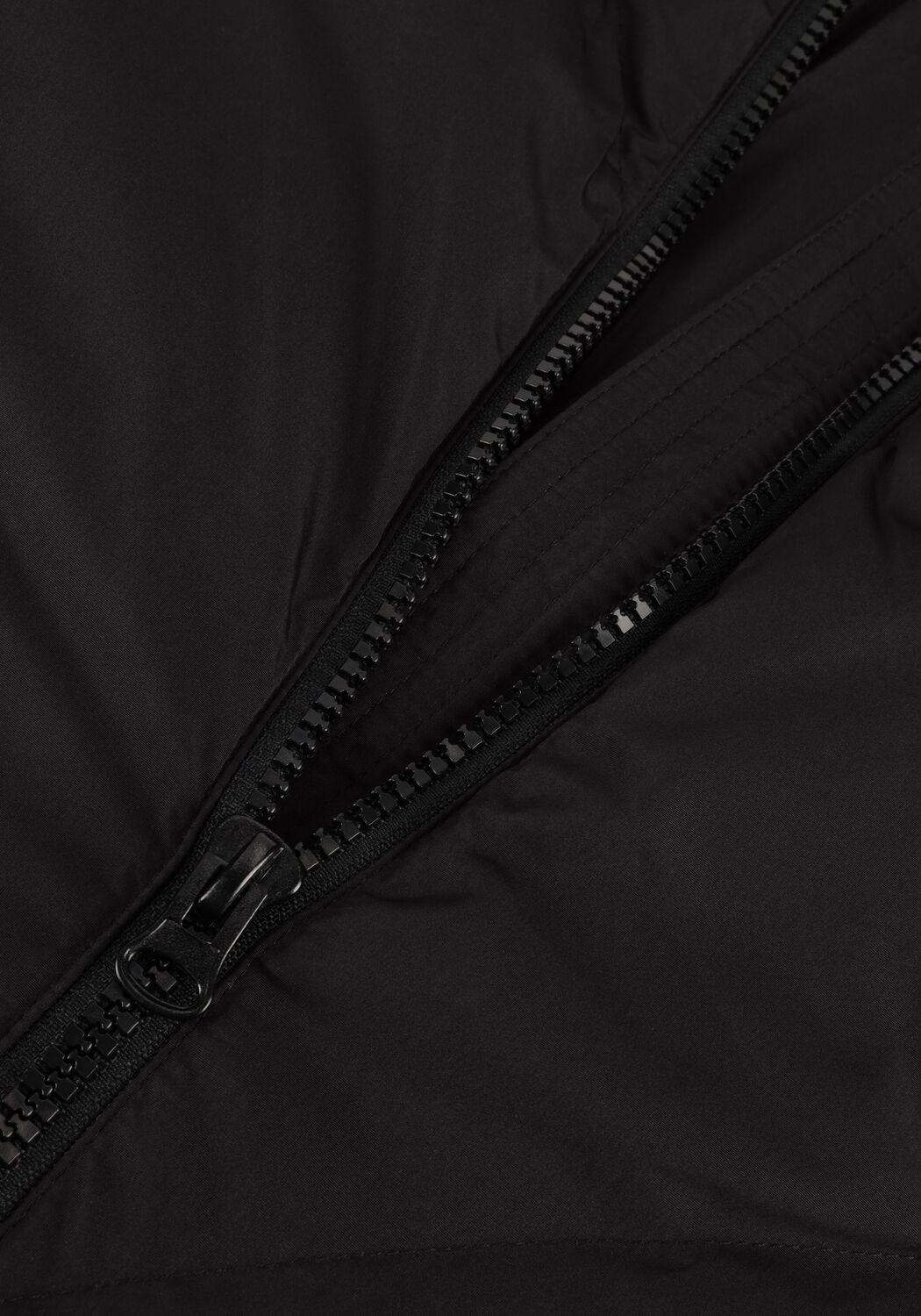 Zwarte Y.A.S. Gewatteerde jas YASIRIMA LS LONG DOWN COAT S. NOOS - large