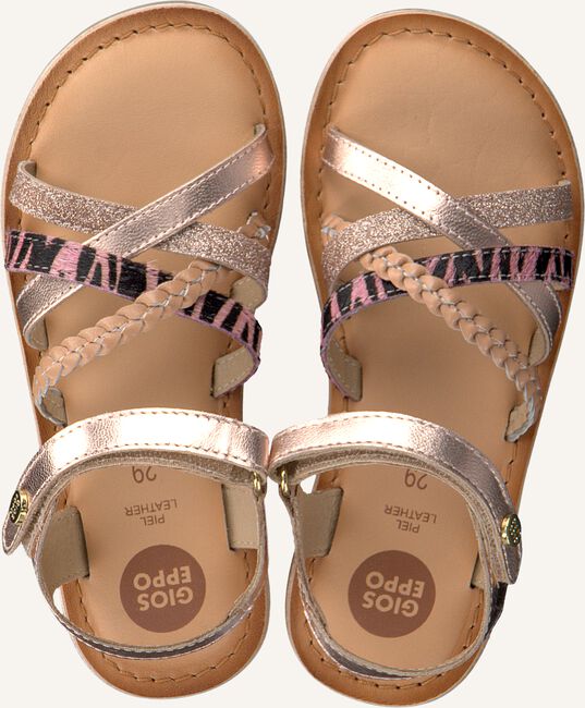 Roze GIOSEPPO Platte sandalen SOLAPUR Roze GIOSEPPO Platte sandalen SOLAPUR - large