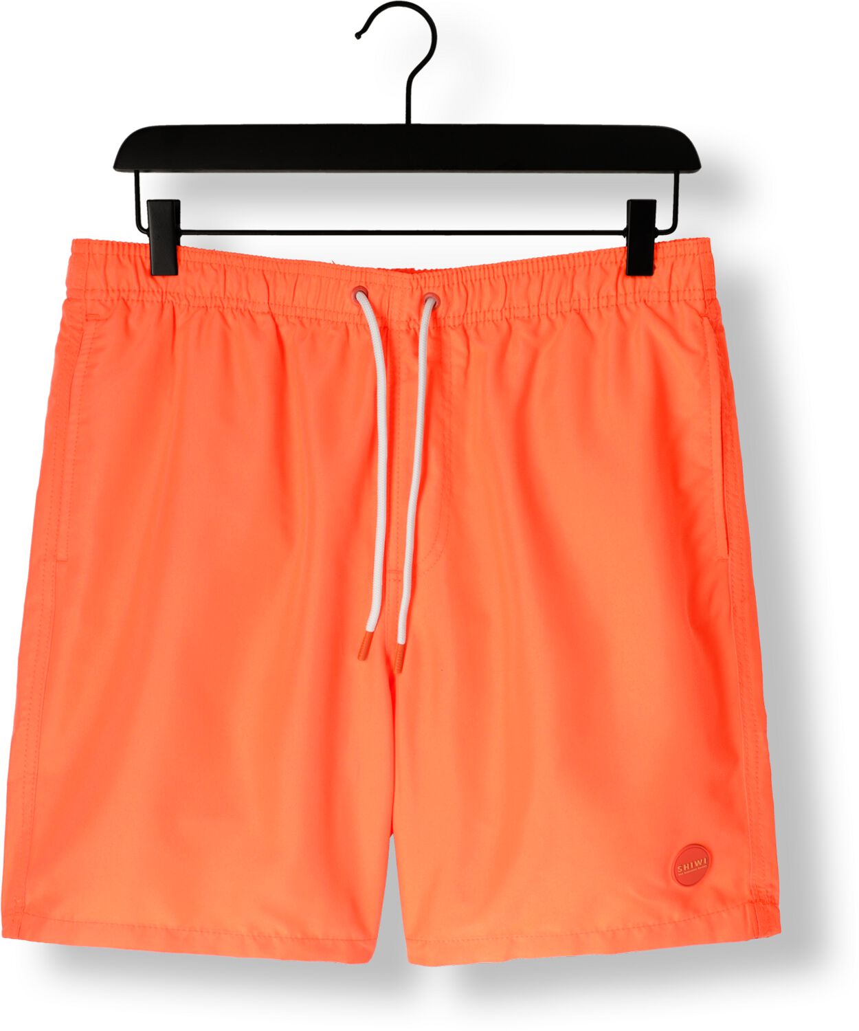 SHIWI Heren Zwembroeken Men Mike Swim Shorts 7 Inch Solid Oranje