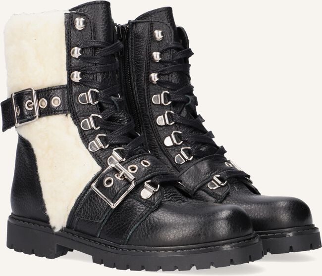 Zwarte SO JAMIE Veterboots COSY Zwarte SO JAMIE Veterboots COSY - large