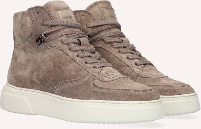 Taupe VIA VAI Hoge sneakers JUNO LEE Taupe VIA VAI Hoge sneakers JUNO LEE - large