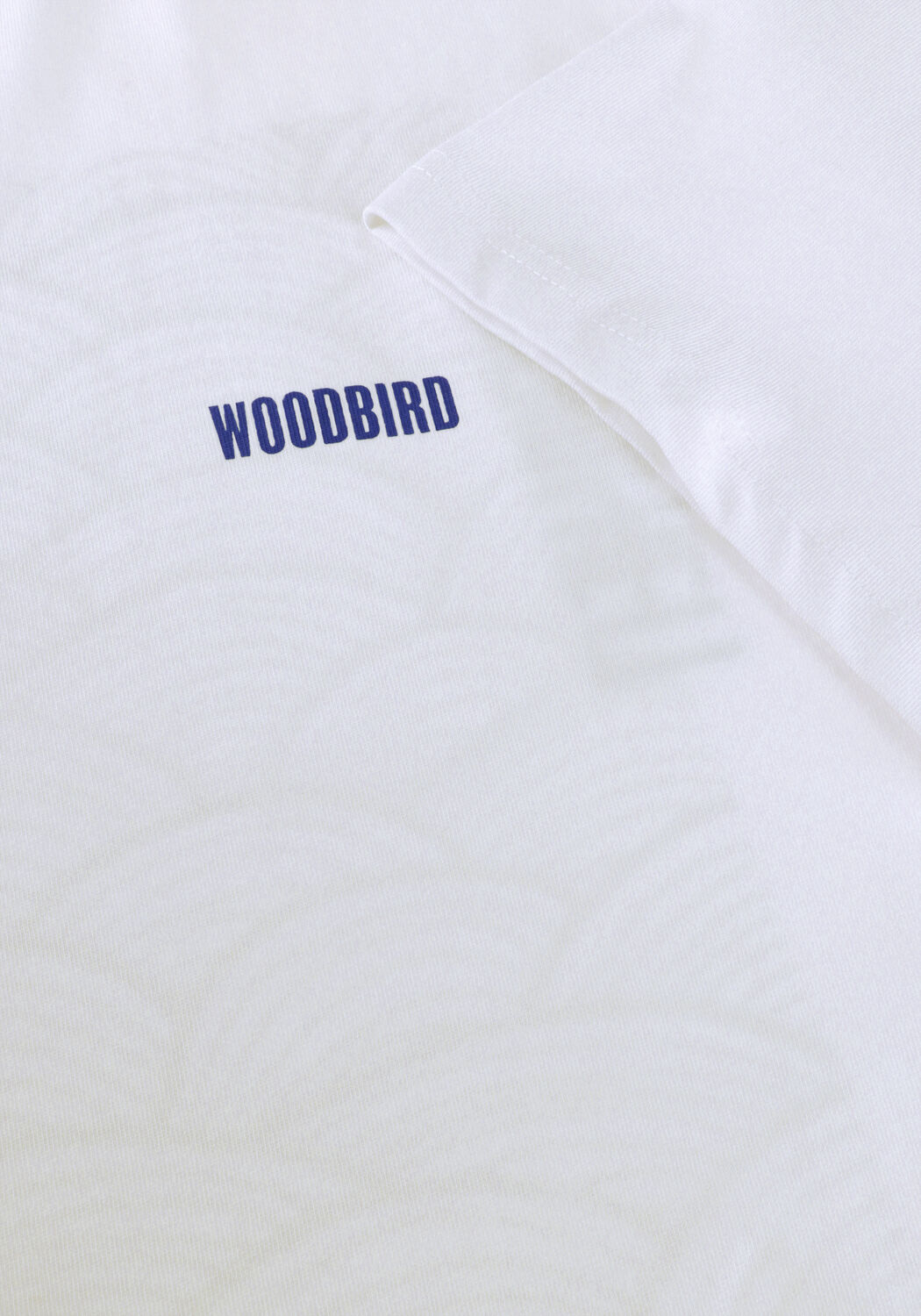 Witte WOODBIRD T-shirt WBBAINE SEA TEE - large