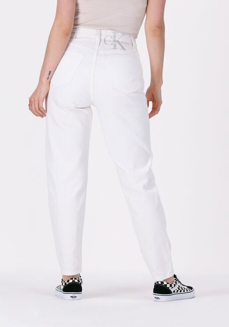 Witte CALVIN KLEIN Mom jeans MOM JEAN - large