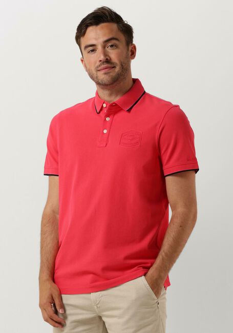 Roze PME LEGEND Polo SHORT SLEEVE POLO STRETCH PIQUE PACKAGE - large