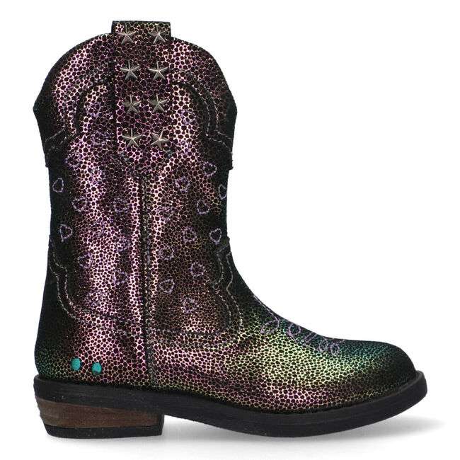 Zwarte BUNNIESJR Cowboylaarzen Romee Rodeo - large