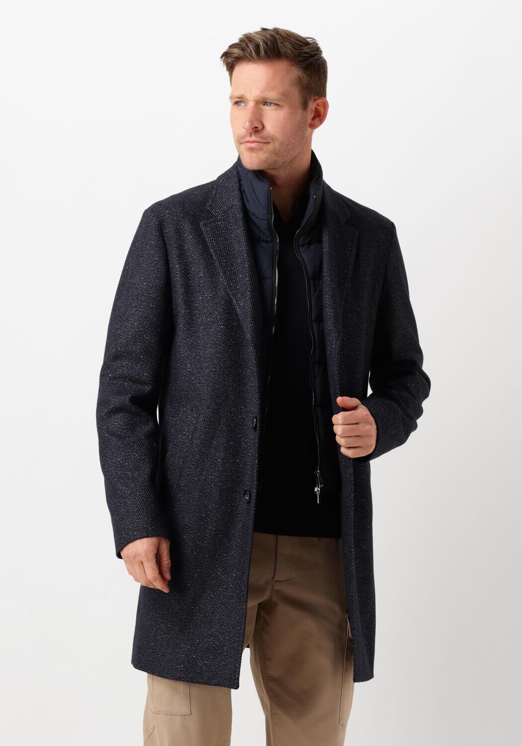 Hugo Boss Slim Fit Afneembare Ritsjas H-Hyde-Bib-234 Blue Heren