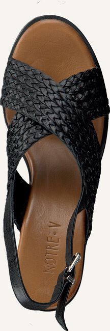 Zwarte NOTRE-V Platte sandalen 142062 Zwarte NOTRE-V Platte sandalen 142062 - large