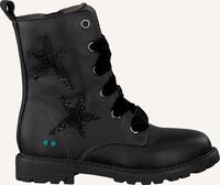 Zwarte BUNNIESJR Veterboots HILDE HOT - medium