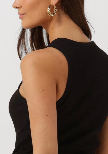 Zwarte SELECTED FEMME Top SLFANNA O-NECK TANK TOP - large