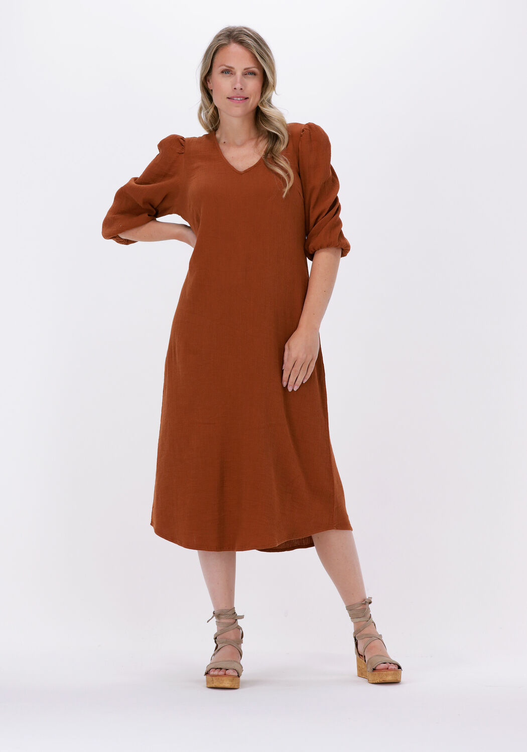 roest minimum midi jurk felani 9399
