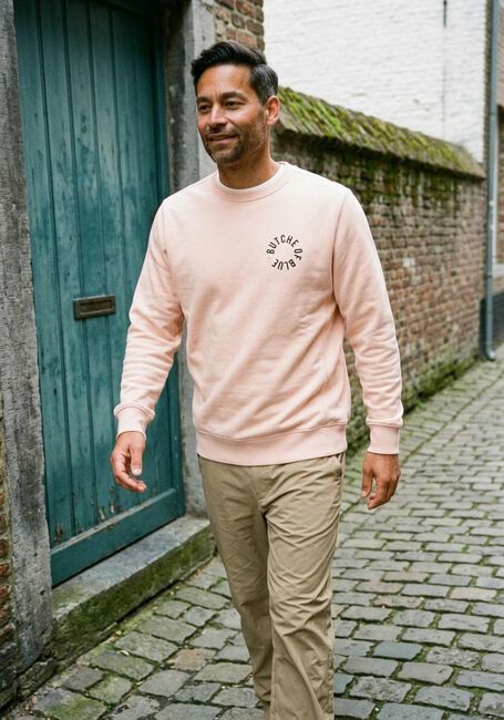 Roze BUTCHER OF BLUE Trui ARMY CIRCLE CREW - large