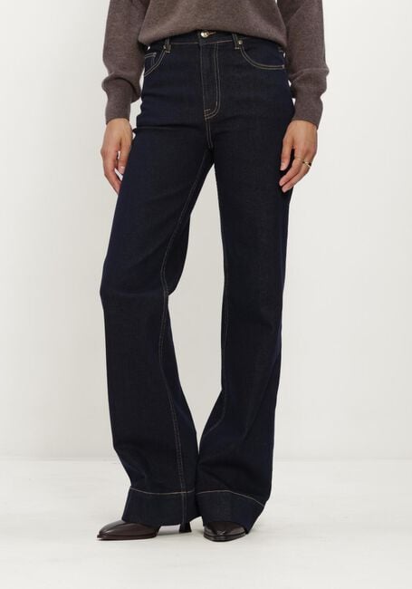Donkerblauwe JANICE Straight leg jeans TREY - large