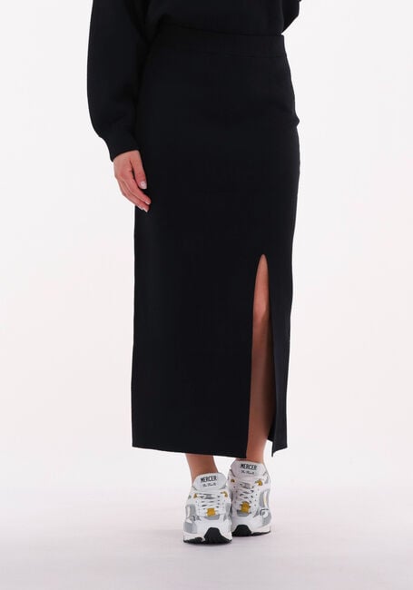Zwarte GESTUZ Midirok TALLIGZ HW LONG SKIRT - large