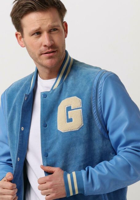 Blauwe GOOSECRAFT Jack GC MELROSE BOMBER - large