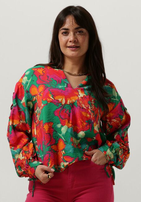 Roze MINUS Blouses THILDA V-NECK BLOUSE - large