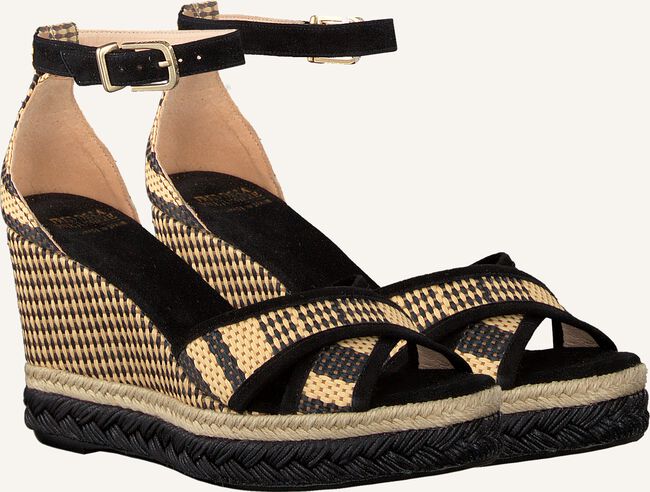 Zwarte FRED DE LA BRETONIERE Platte sandalen 153010077 Zwarte FRED DE LA BRETONIERE Platte sandalen 153010077 - large