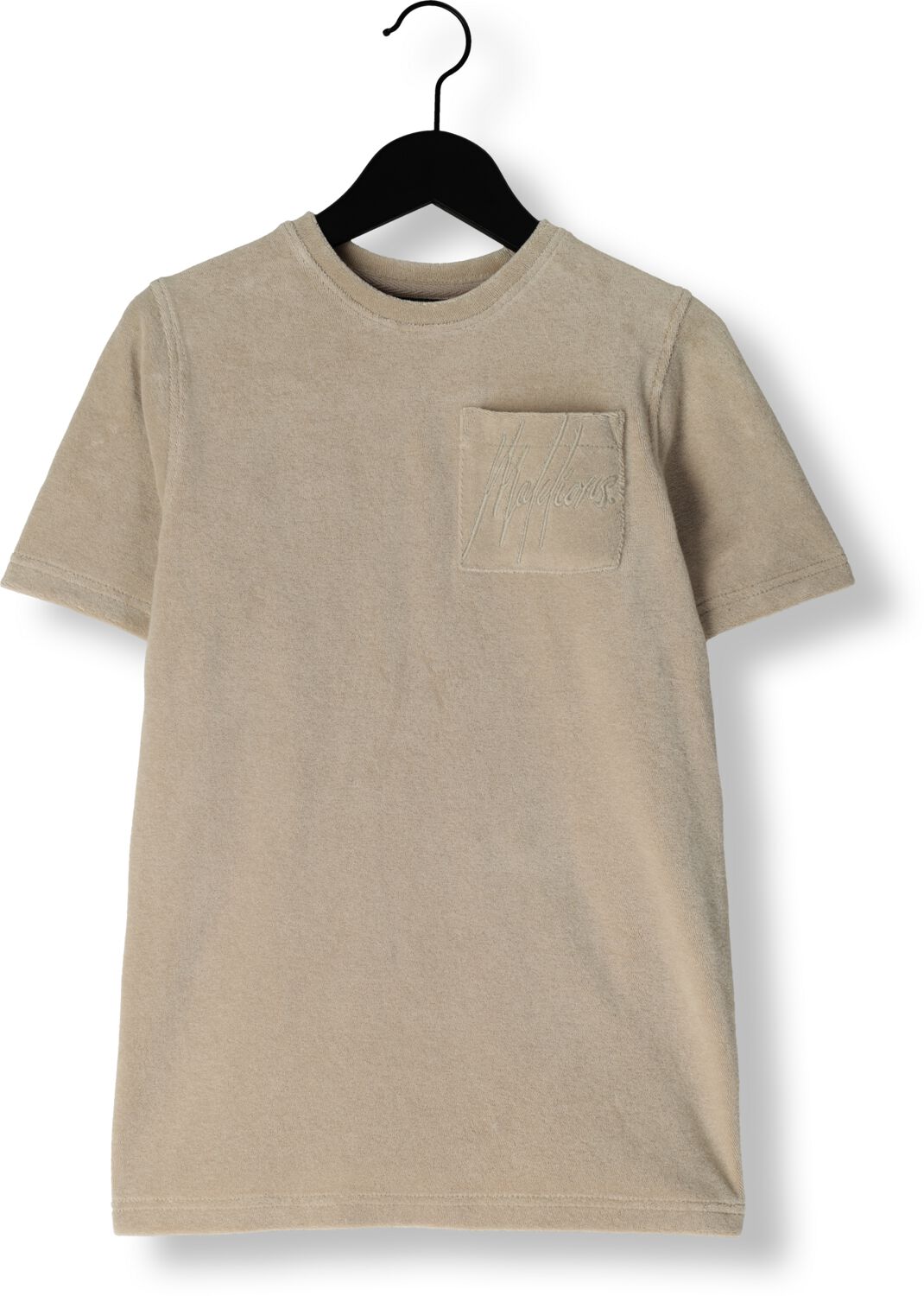 MALELIONS Jongens Polo's & T-shirts Towelling T-shirt Taupe