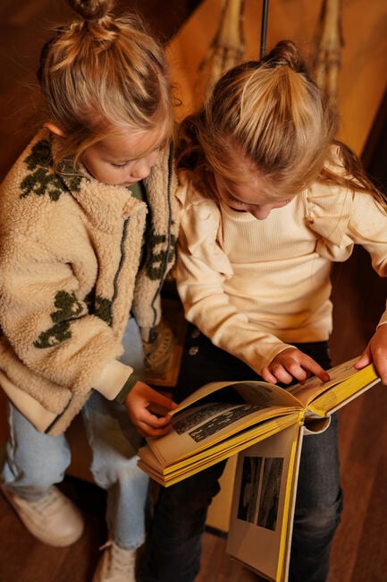 Creme KOKO NOKO Teddy jas O56972 Creme KOKO NOKO Teddy jas O56972 - large