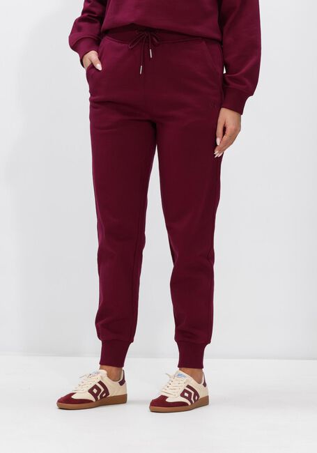 Bordeaux CALVIN KLEIN Joggingbroek ARCHIVE LOGO FRENCH TERRY SLIM J - large