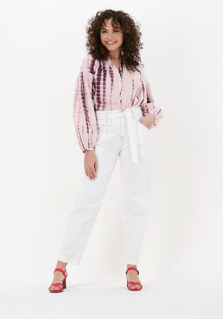 Gebroken wit MKT STUDIO Mom jeans PATRICIO KEYWES - large