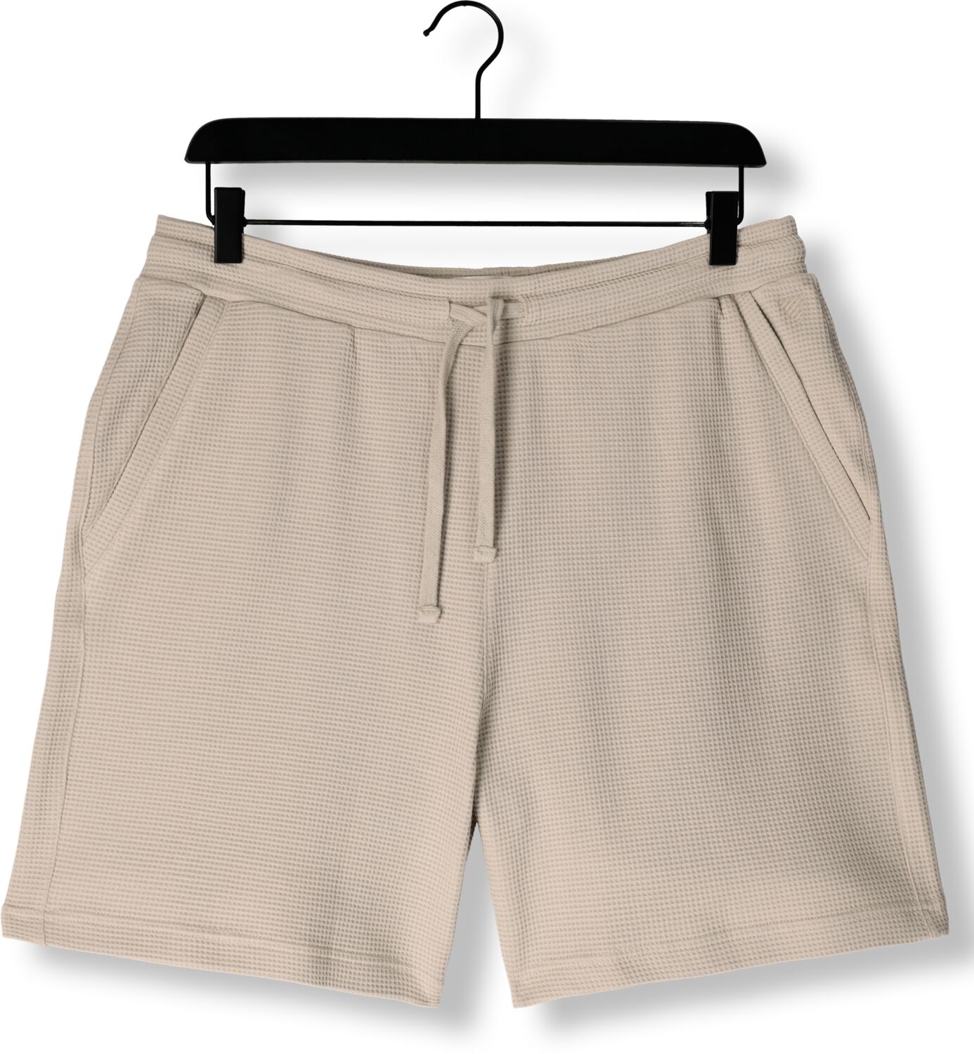 PURE PATH Heren Broeken Regular Fit Casual Shorts Ecru