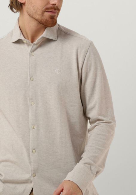 Witte DSTREZZED Casual overhemd KIRK SHIRT MELANGE PIQUE - large