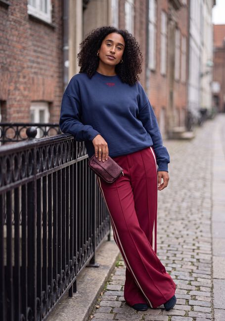 Donkerblauwe POM AMSTERDAM Trui SOPHIE BIG APPLAUSE - large
