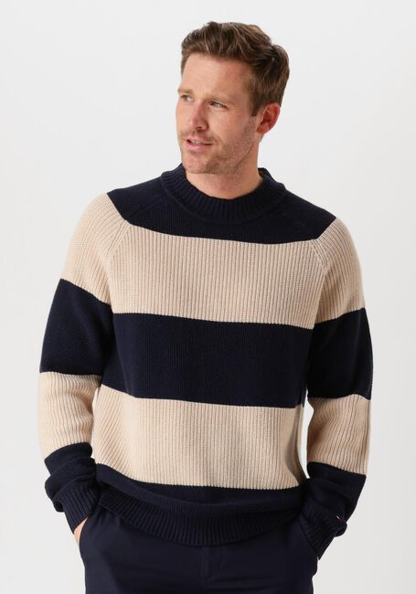 Beige TOMMY HILFIGER Trui DC PREP RUGBY CNECK - large