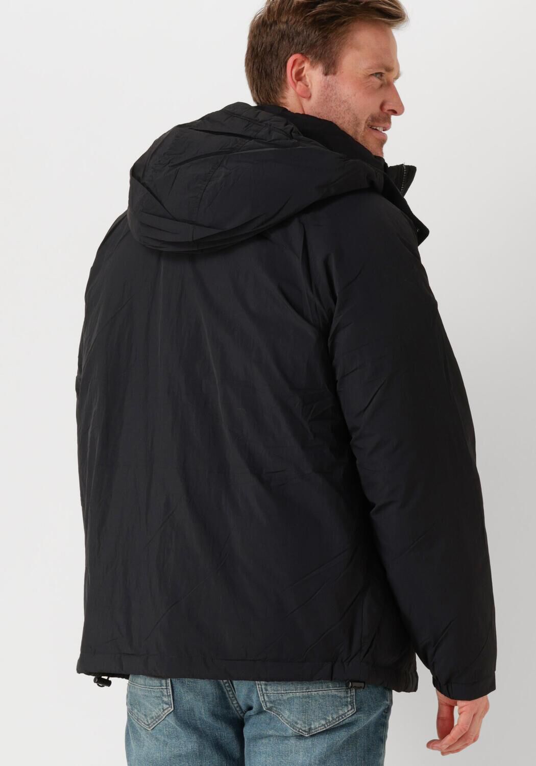 LYLE & SCOTT Heren Jassen Padded Puffer Jacket Zwart